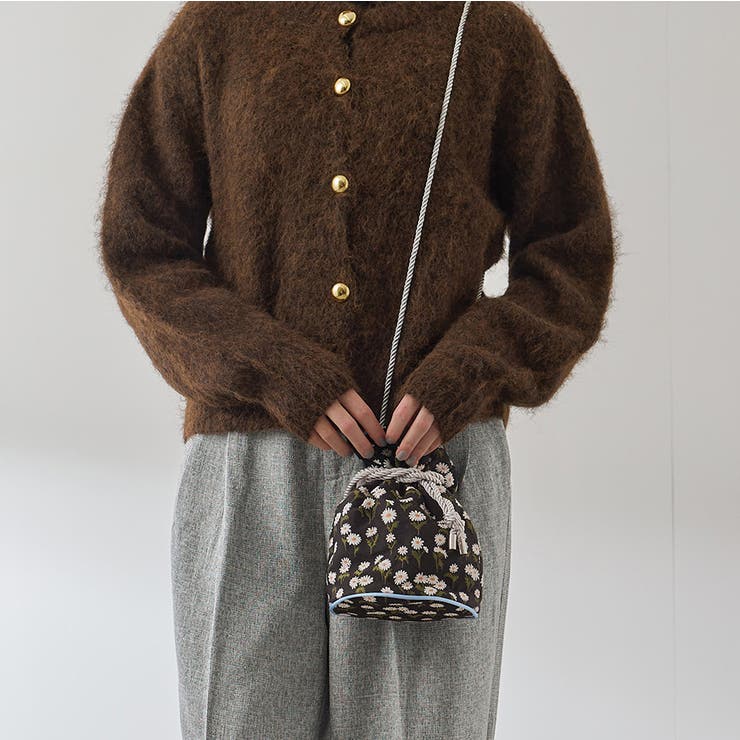 ジャガード巾着ミニバッグ | VICKY | 詳細画像2 