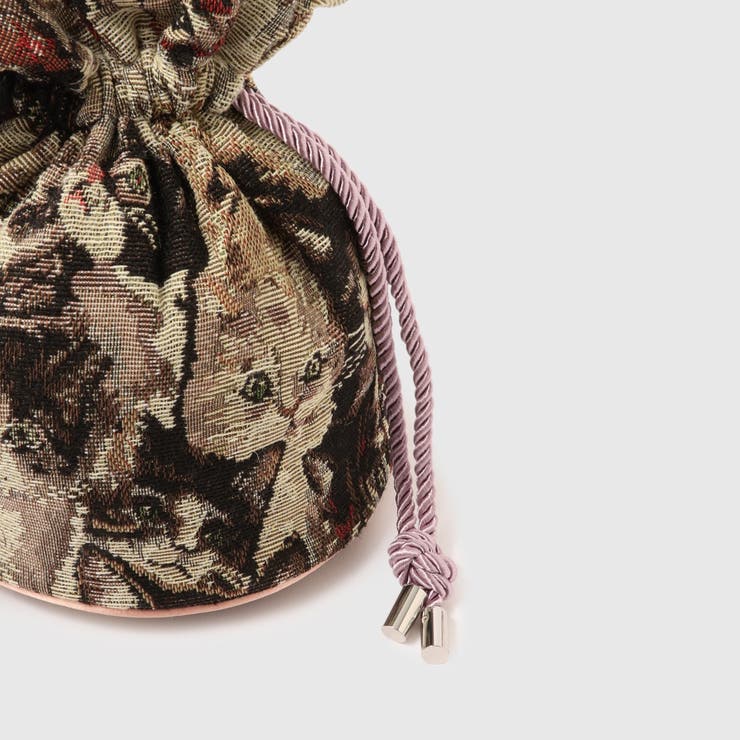 ジャガード巾着ミニバッグ | VICKY | 詳細画像20 