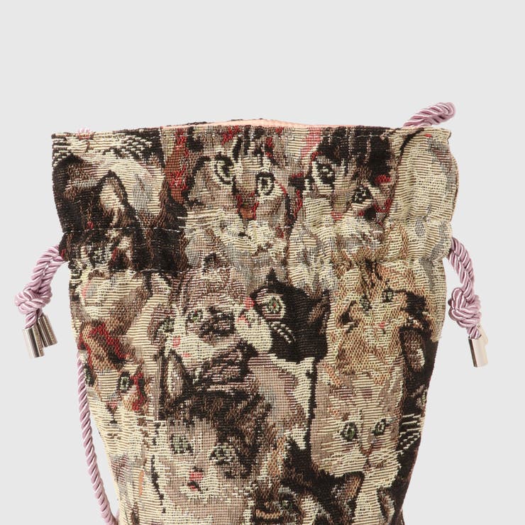 ジャガード巾着ミニバッグ | VICKY | 詳細画像21 