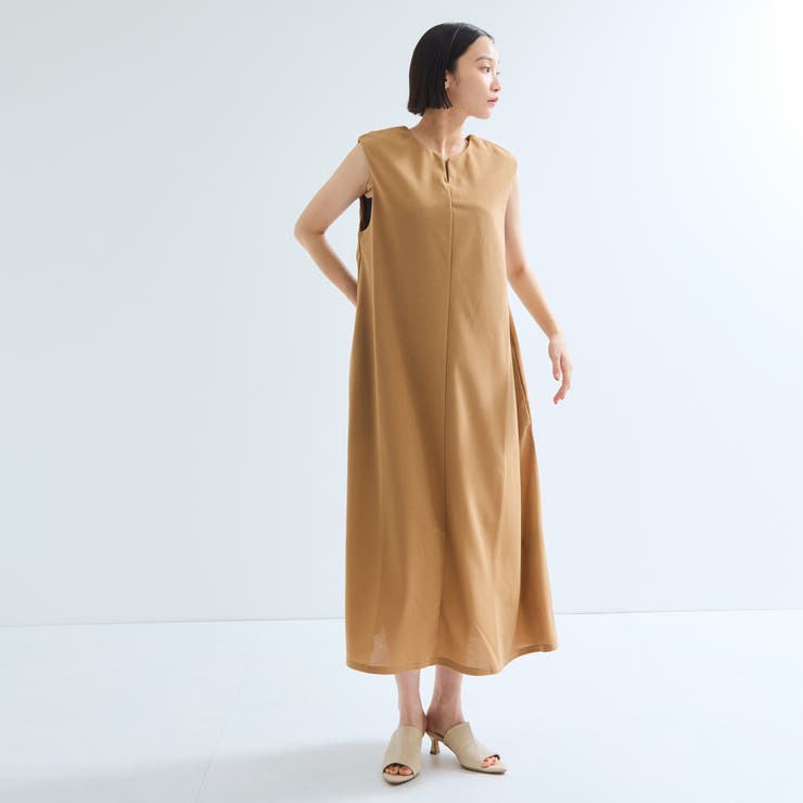 カットジョーゼットダブルフェイスワンピース≪手洗い可能≫ | ketty | 詳細画像3 