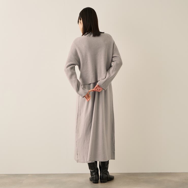 カシュクールニットアンサンブルワンピース≪手洗い可能≫ | ketty | 詳細画像5 