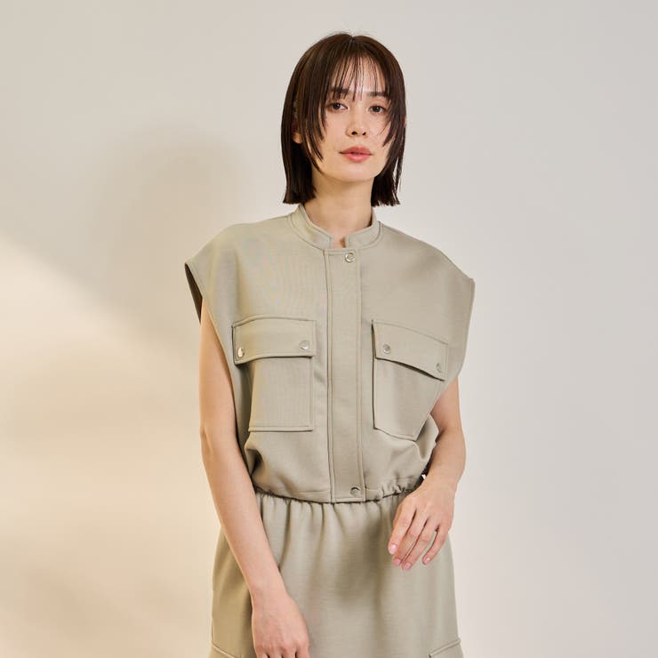 【SET】ダンボールニットベスト×スカート2ピース | ketty | 詳細画像7 