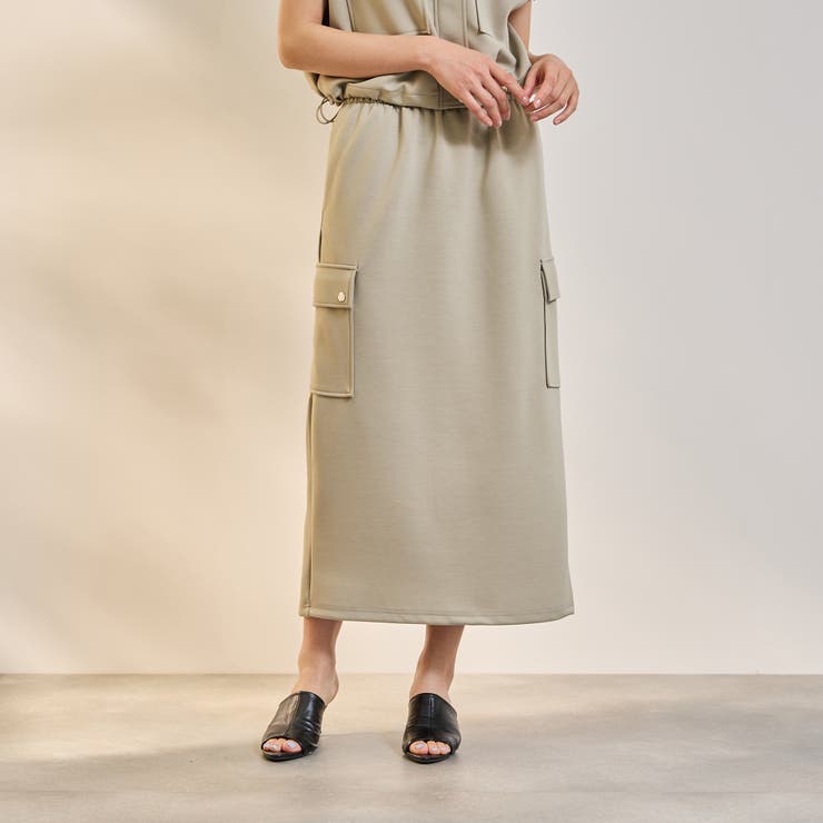 【SET】ダンボールニットベスト×スカート2ピース | ketty | 詳細画像8 