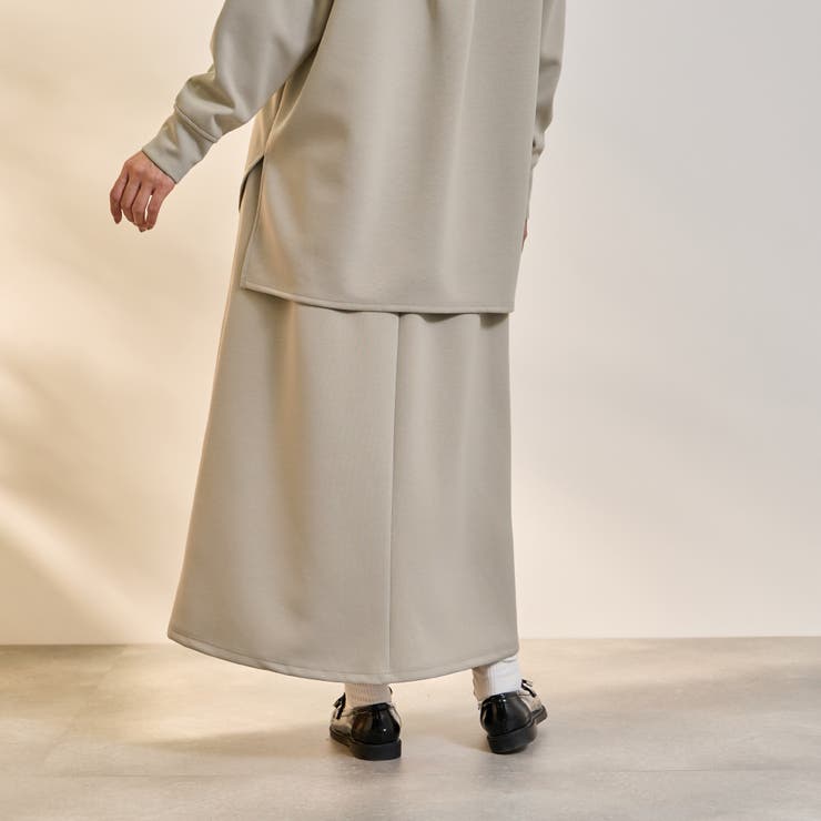 【SET】ダンボールニットスキッパートップ×スカート2ピース | ketty | 詳細画像16 