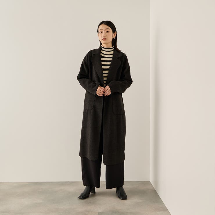 ブランケットメルトンガウンコート | ketty | 詳細画像3 