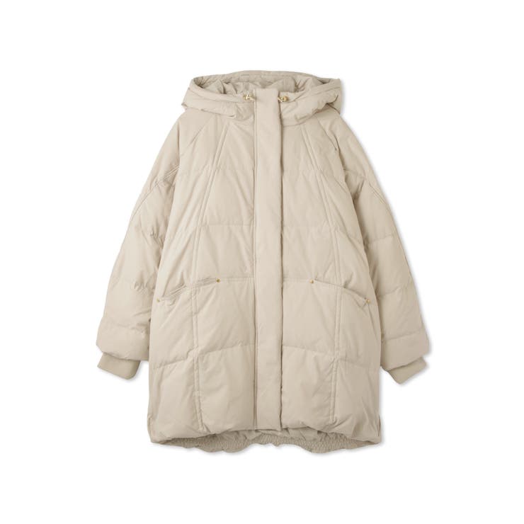 ストレッチフードピュアダウンミドルコート | ketty | 詳細画像12 