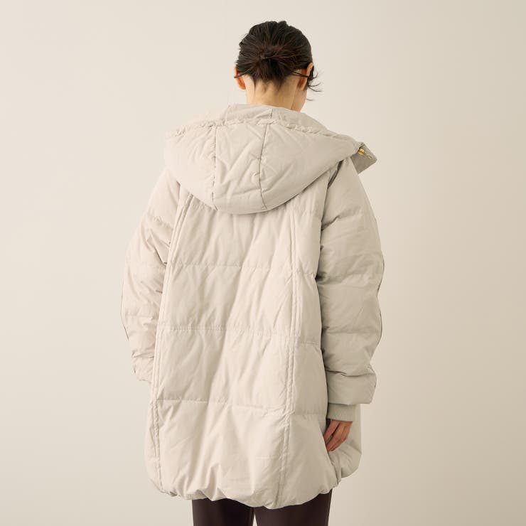 ストレッチフードピュアダウンミドルコート | ketty | 詳細画像6 