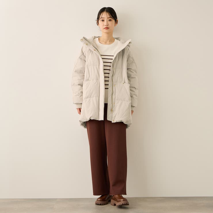ストレッチフードピュアダウンミドルコート | ketty | 詳細画像7 