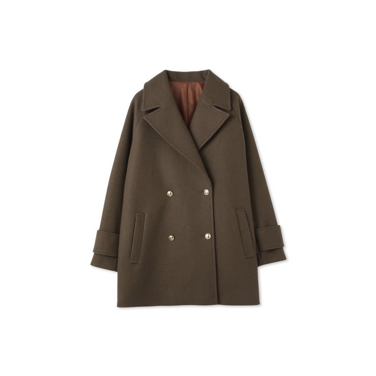 ウール調ジャージーオーバーサイズコート | ketty | 詳細画像14 