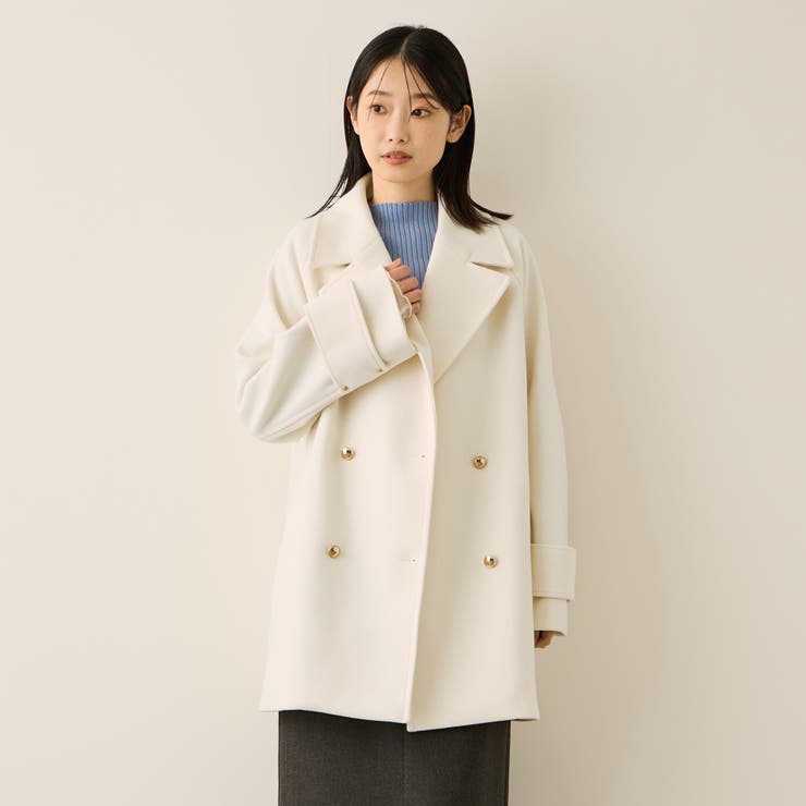 ウール調ジャージーオーバーサイズコート | ketty | 詳細画像2 