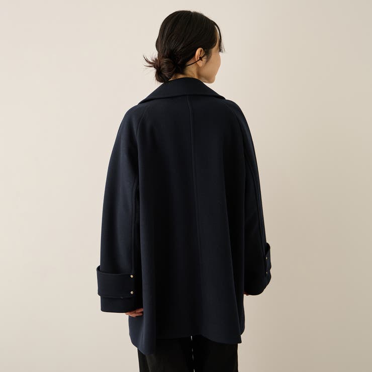 ウール調ジャージーオーバーサイズコート | ketty | 詳細画像6 