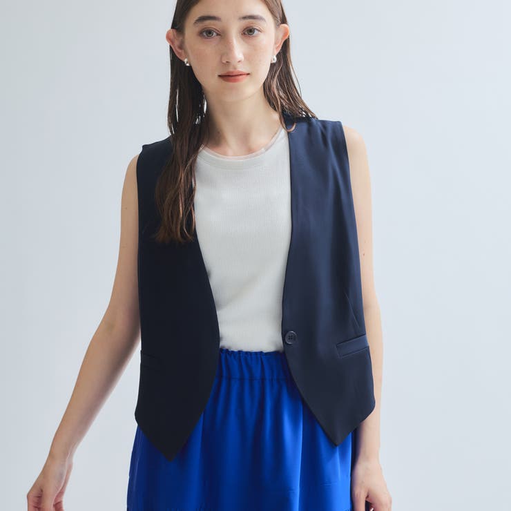 バックテールショートジレ≪手洗い可能≫ | ketty | 詳細画像10 