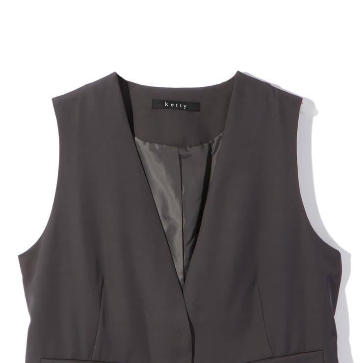 バックテールショートジレ≪手洗い可能≫ | ketty | 詳細画像14 