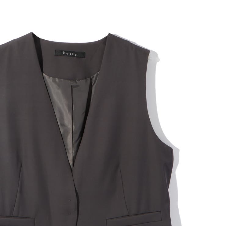 バックテールショートジレ≪手洗い可能≫ | ketty | 詳細画像15 