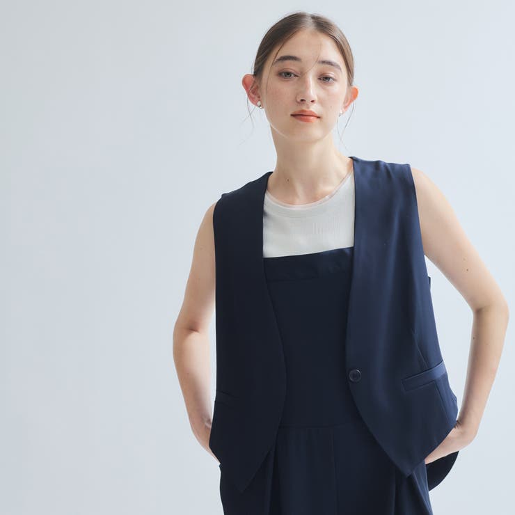 バックテールショートジレ≪手洗い可能≫ | ketty | 詳細画像3 