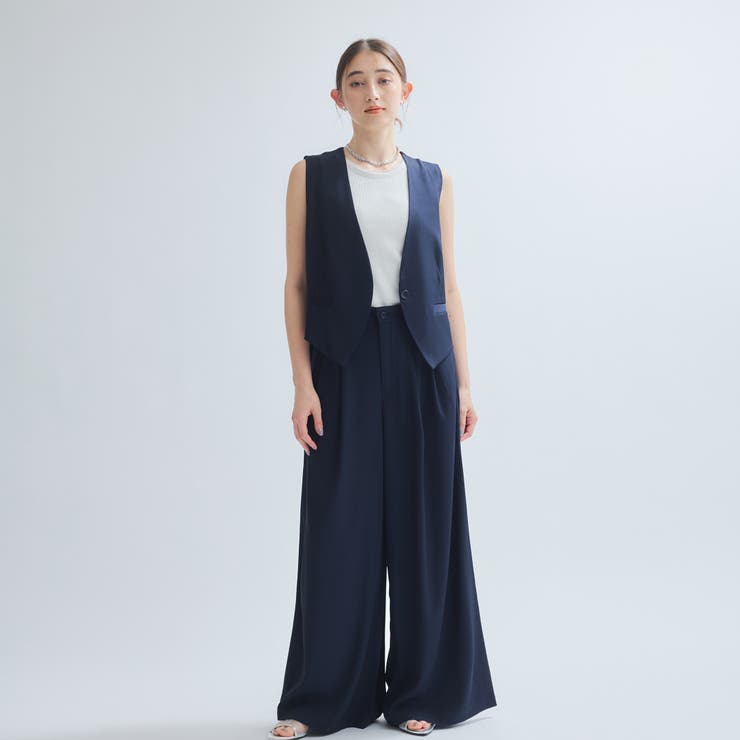 バックテールショートジレ≪手洗い可能≫ | ketty | 詳細画像5 