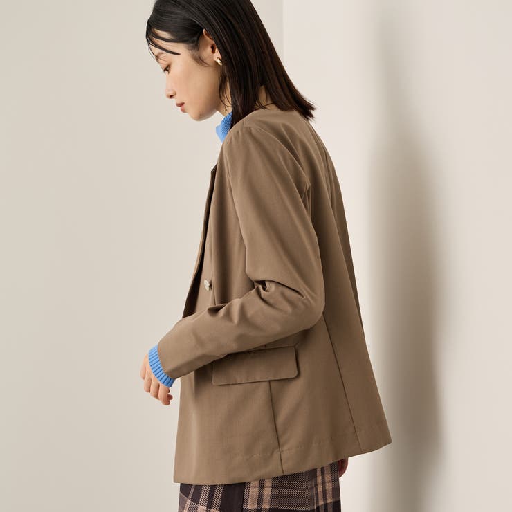 サイロスパンツイルテーラードジャケット≪手洗い可能≫ | ketty | 詳細画像6 