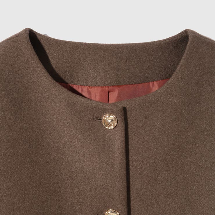 ウールチョウジャージーノーカラージャケット | ketty | 詳細画像12 