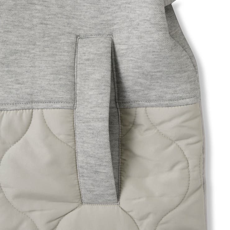 ダンボール中綿切り替えノーカラージャケット≪手洗い可能≫ | ketty | 詳細画像17 