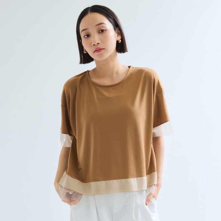 グログラン*チュールキリカエカットソー≪手洗い可能≫ | ketty | 詳細画像2 