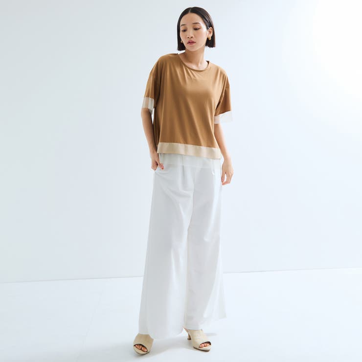 グログラン*チュールキリカエカットソー≪手洗い可能≫ | ketty | 詳細画像3 