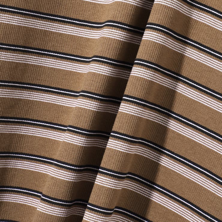 ランダムリブボーダーハーフスリーブカットソー≪手洗い可能≫ | ketty | 詳細画像15 