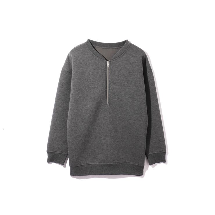 ソフトダンボールハーフZIPプルオーバー≪手洗い可能≫ | ketty | 詳細画像10 
