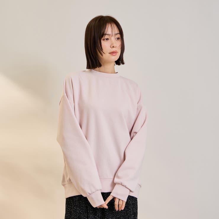 ピンク | オーバーサイズダブルフェイスプルオーバー | ketty