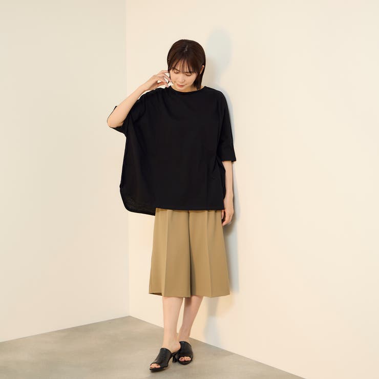 【機能するミニマル服】ポンチョTシャツ | ketty | 詳細画像12 