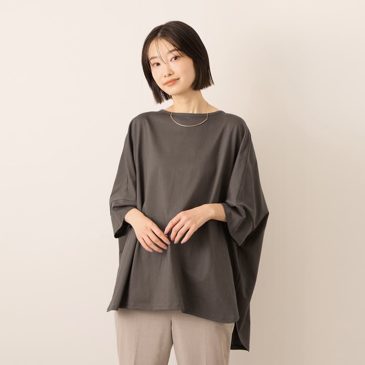【機能するミニマル服】ポンチョTシャツ | ketty | 詳細画像17 