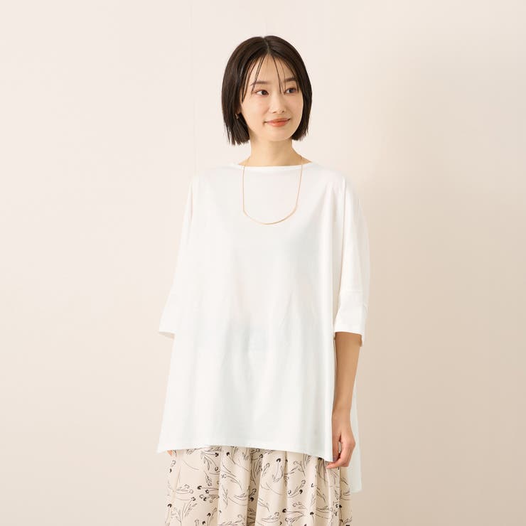 【機能するミニマル服】ポンチョTシャツ | ketty | 詳細画像2 