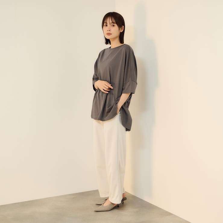 【機能するミニマル服】ポンチョTシャツ | ketty | 詳細画像21 