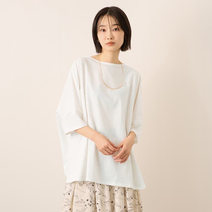 【機能するミニマル服】ポンチョTシャツ | ketty | 詳細画像3 