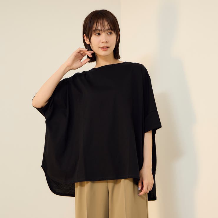 【機能するミニマル服】ポンチョTシャツ | ketty | 詳細画像8 