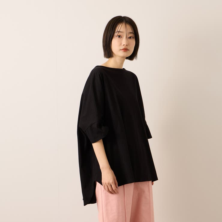 【機能するミニマル服】ポンチョTシャツ | ketty | 詳細画像9 