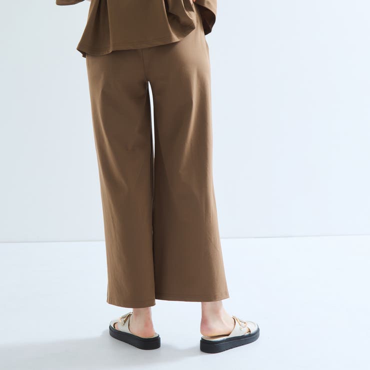 CICA配合セミワイドイージーワイドパンツ≪セットアップ対応/洗濯機で洗える≫ | ketty | 詳細画像6 