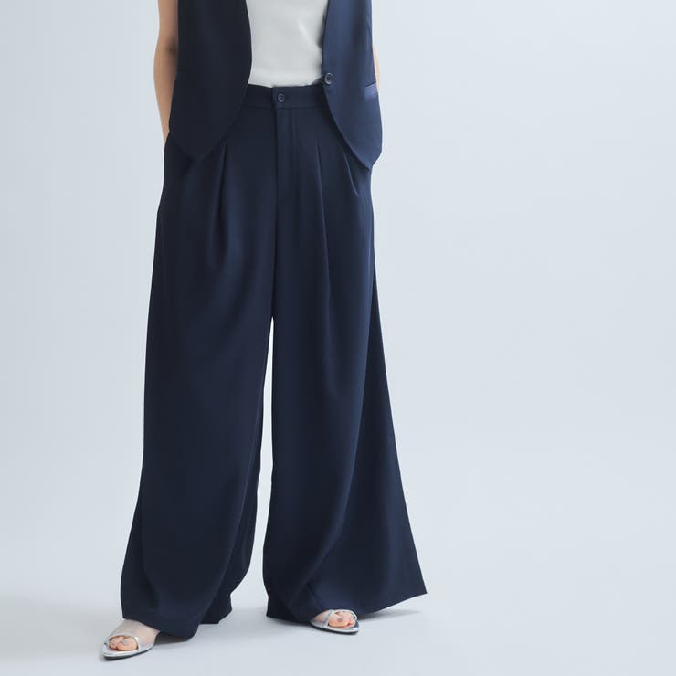 タックフレアパンツ≪手洗い可能≫ | ketty | 詳細画像1 