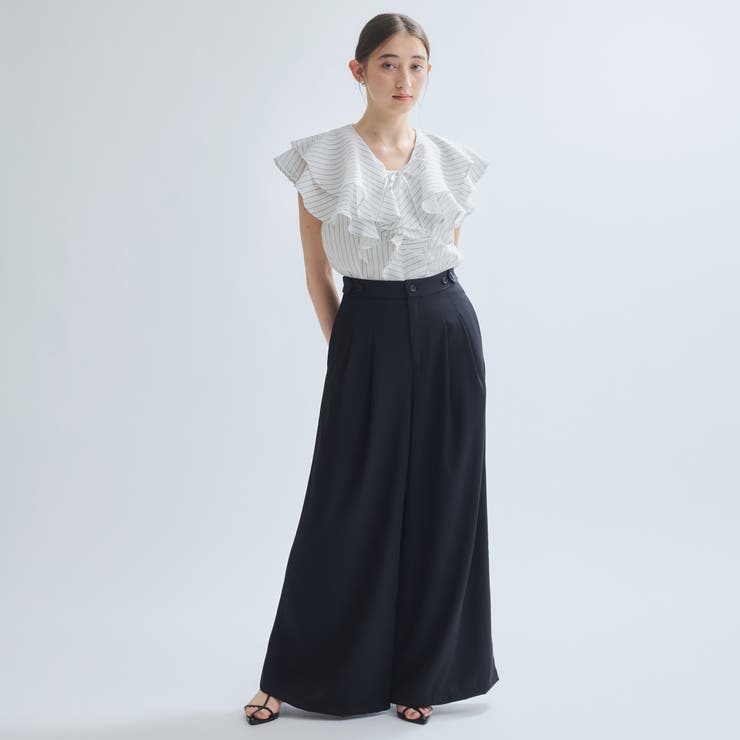 タックフレアパンツ≪手洗い可能≫ | ketty | 詳細画像16 