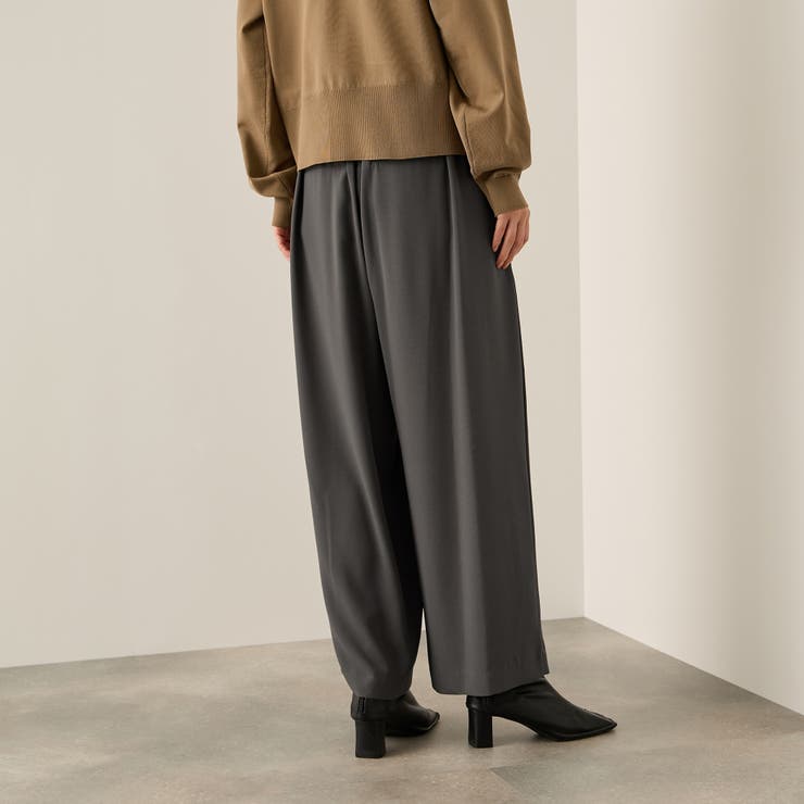 ナシジストレッチ2タックワイドパンツ≪手洗い可能≫ | ketty | 詳細画像6 