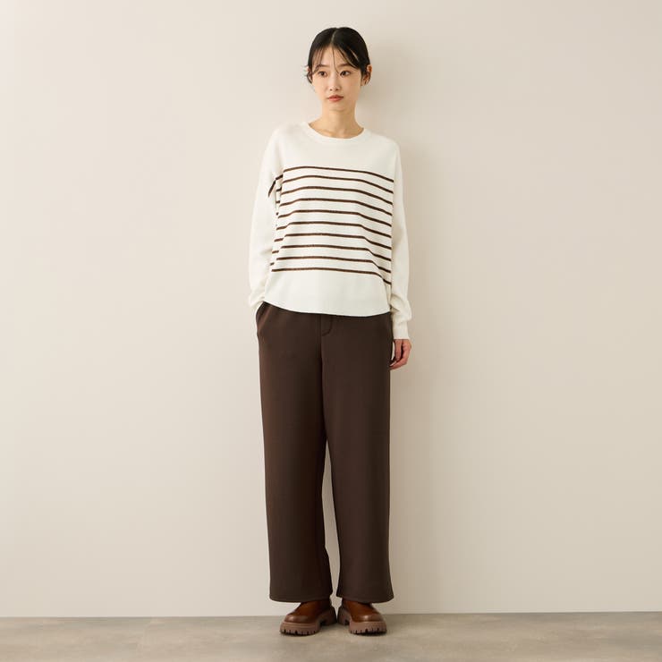 フリースバックダンボールワイドパンツ≪手洗い可能≫ | ketty | 詳細画像7 