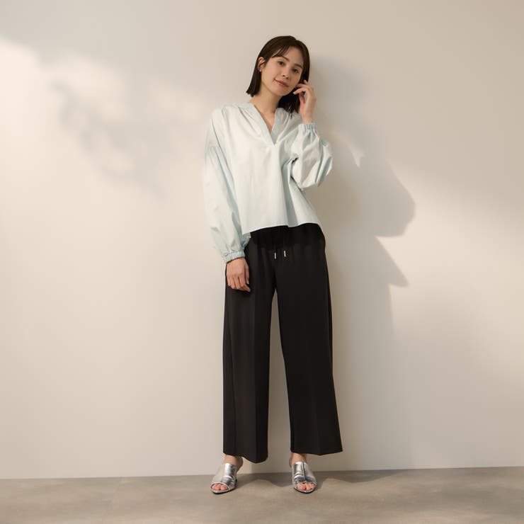 CICA配合サークルストレッチイージーワイドパンツ | ketty | 詳細画像3 
