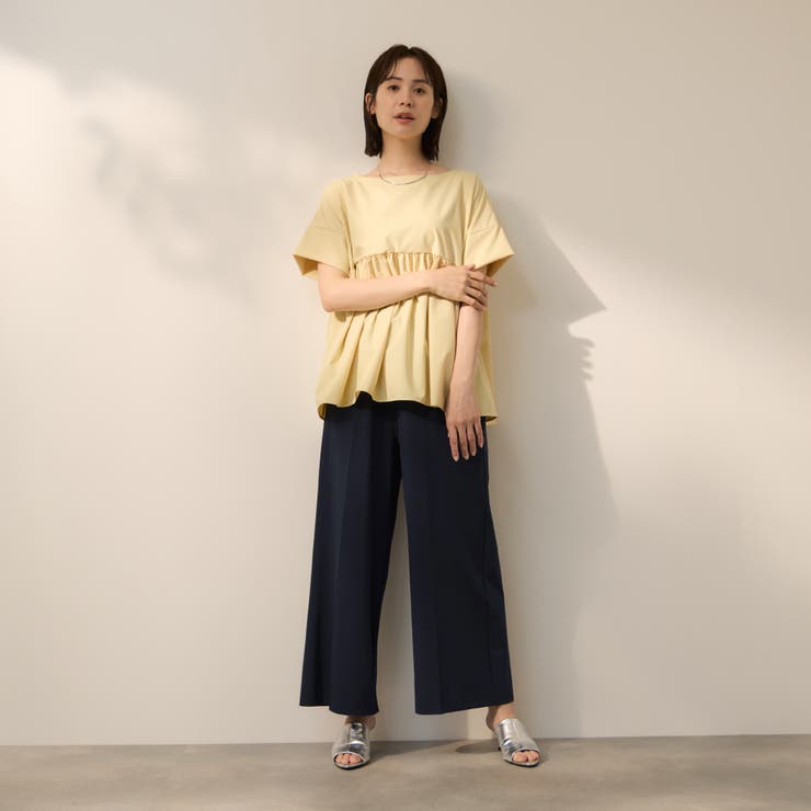 CICA配合サークルストレッチイージーワイドパンツ | ketty | 詳細画像8 