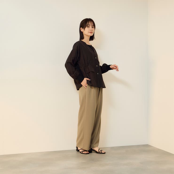 2WAYフルダルウエストサテンワイドパンツ | ketty | 詳細画像6 