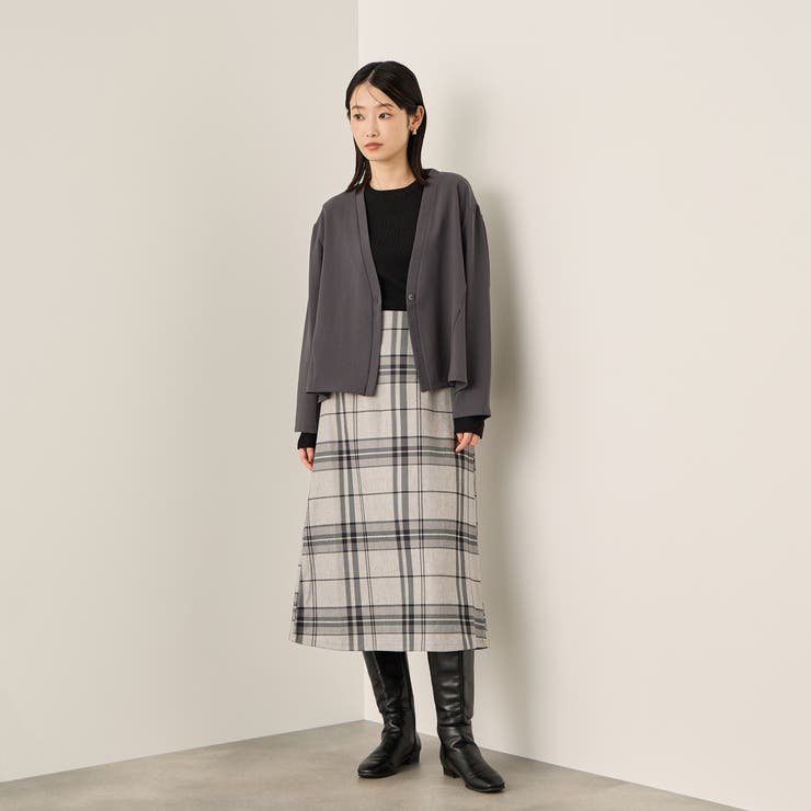 ブラッシュバックストレッチイージースカート≪洗濯機で洗える≫ | ketty | 詳細画像13 