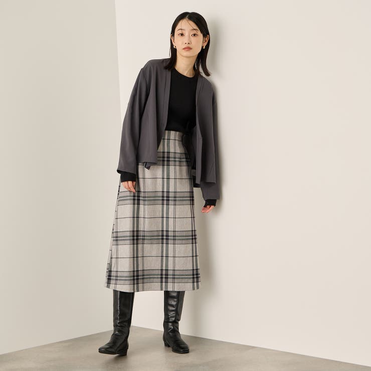 ブラッシュバックストレッチイージースカート≪洗濯機で洗える≫ | ketty | 詳細画像14 