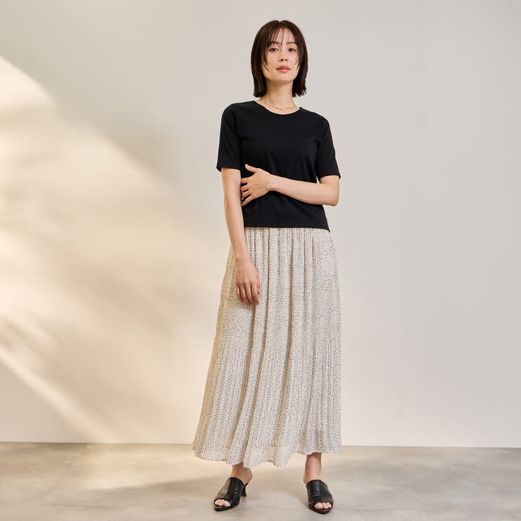 ランダムドットマジョリカプリーツスカート | ketty | 詳細画像6 