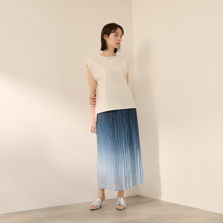 シフォングラデーションプリーツスカート | ketty | 詳細画像5 
