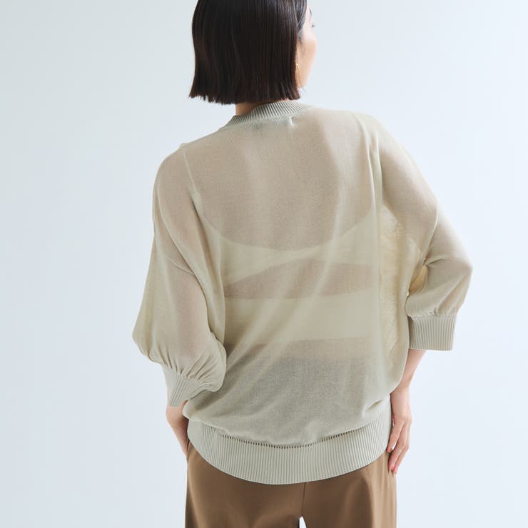 アーバンロゴ刺繍ニットプルオーバー≪手洗い可能≫ | ketty | 詳細画像7 