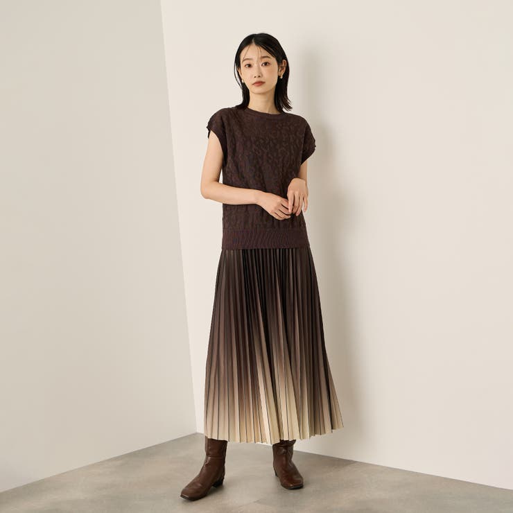 レオパードジャガードニット≪手洗い可能≫ | ketty | 詳細画像7 