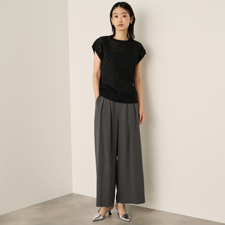 レオパードジャガードニット≪手洗い可能≫ | ketty | 詳細画像2 